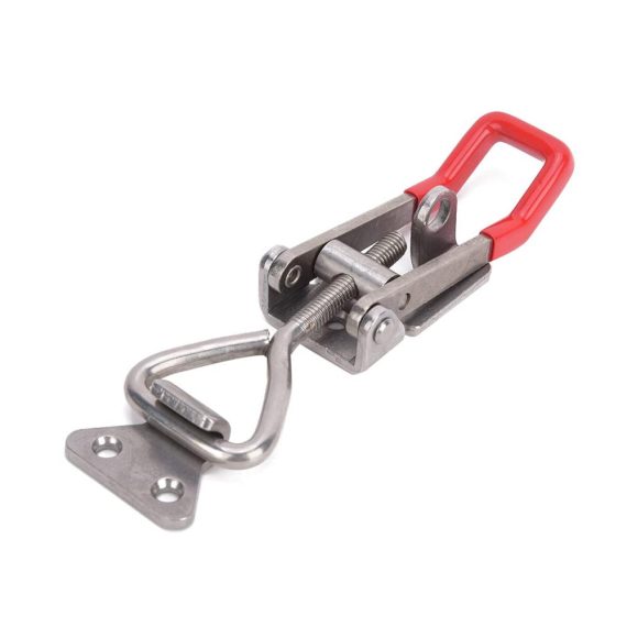 Edelstahl Kniehebelspanner - Verstellbarer Griff für schnelle sichere 250 kg Klemmung