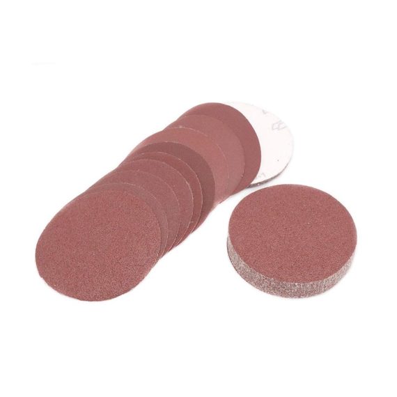 10er Set 4 Zoll Klett-Schleifscheiben - Runde Schleifpapier mit Klettverschluss (100mm Durchmesser) - Körnung 60-1000 für Schleifen und Polieren - Gaodpz Schleifblätter mit selbstklebender Rückseite (Grit 100