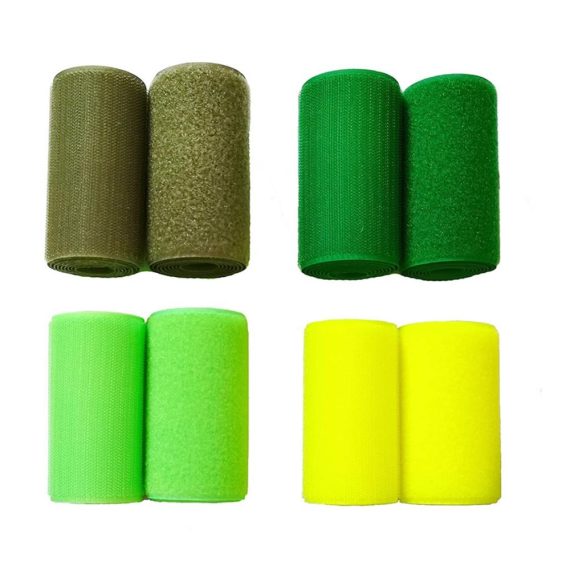 Nylon Klettband 10 cm breit – Vielseitiges Gewebeband mit Haken und Schlaufen – Magisches Verschlussband für Kleidung und mehr (Farbe 3m Schlaufe + 3m Haken-03 Größe 100 mm breit