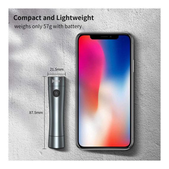 700 Lumen USB Aufladbare Mini LED Taschenlampe | Vielseitige Handlampe für Kinder Angeln Camping | Wasserdicht 6 Licht Modi | Tragbar & Extrem Hell