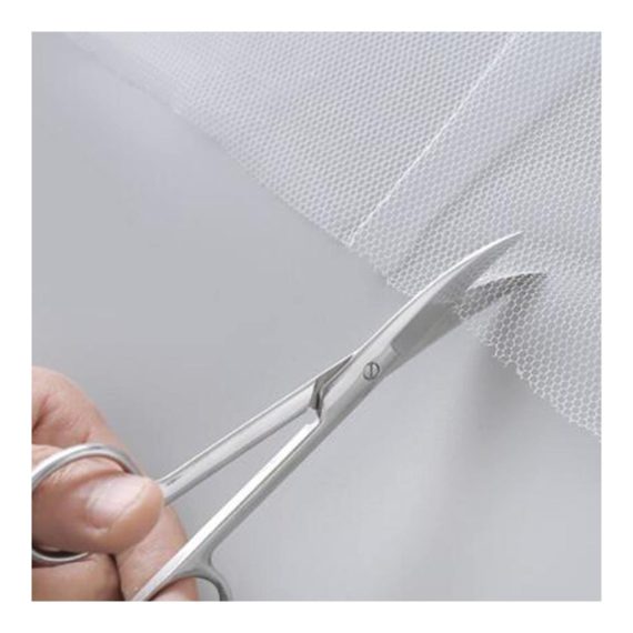 2er Pack Selbstklebendes Fliegengitter Fenster Set für Fenstertüren und Haustiergitter - inklusive Reparaturaufkleber - 15-2M White