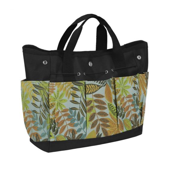 Gartenwerkzeugtasche aus wasserdichtem Oxford-Gewebe - Tragbare Aufbewahrung für Gartengeräte mit Griffen Multifunktionale Handtasche