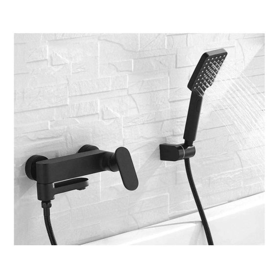 Badewannen- & Duschsysteme Moderne Schwarz-Designs für Ihr Bad