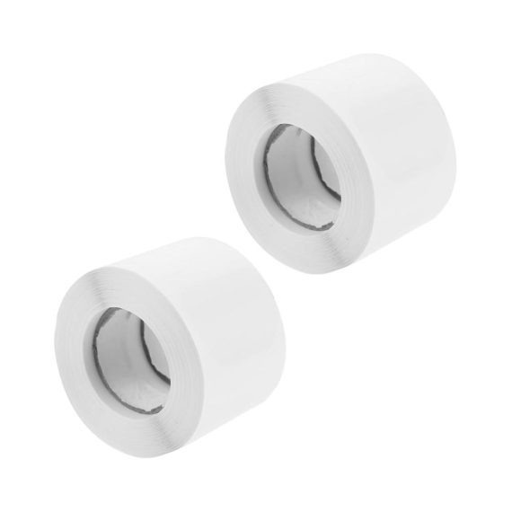 Doppelseitige Klebebänder 1000pcs Transparente Sealer Dot Tape White Circle Stickers Mail Wafer Seal Craft Round Party Favor Stickers - Premium Transparent Sticker Set für sicheres Versiegeln und Dekorieren