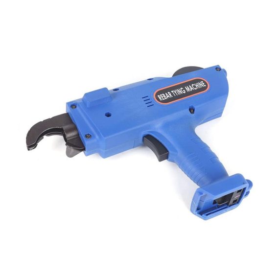 Elektrische Rebar-Bindemaschine für 8-34mm Draht - Handheld & Automatisch Glätter & Bieger Rebar-Tier Wiederaufladbares Handumreifungsgerät (Blau