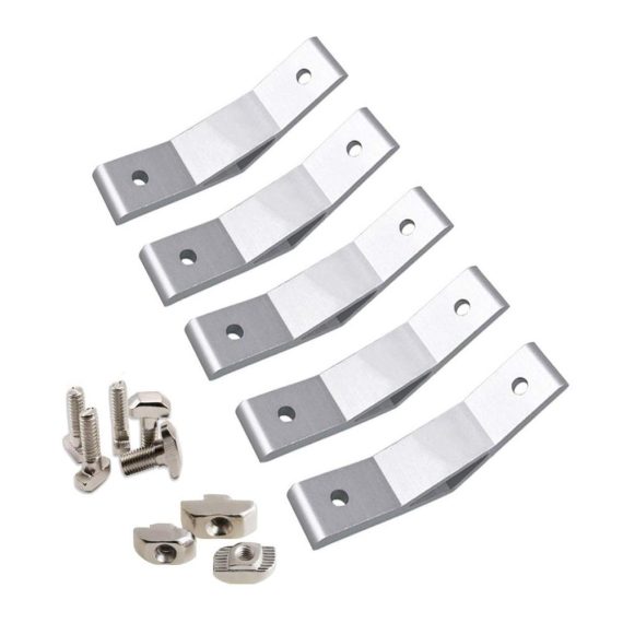 5er Set Luluxing Aluminium Profilwinkelhalterungen – Stütze für 45° 90° 135° und 3030 Profile – Hochwertiges Zubehör für vielseitige Anwendungen