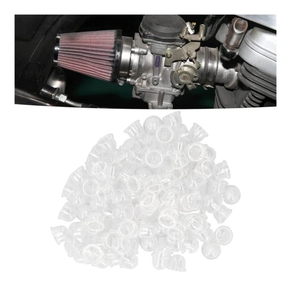 100er Set Schweiß-Zubehör Ersatz-Vergaser-Primerbirnen aus Gummi für Walbro 188-12 und 22583400 - Passend für 41331212700 - Hochwertige Verarbeitung