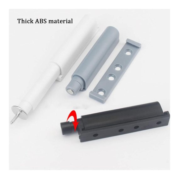 3er Set Möbel Magnetische Push-to-Open Schließsysteme - Drucktüröffner für Schränke Schubladen & Türen