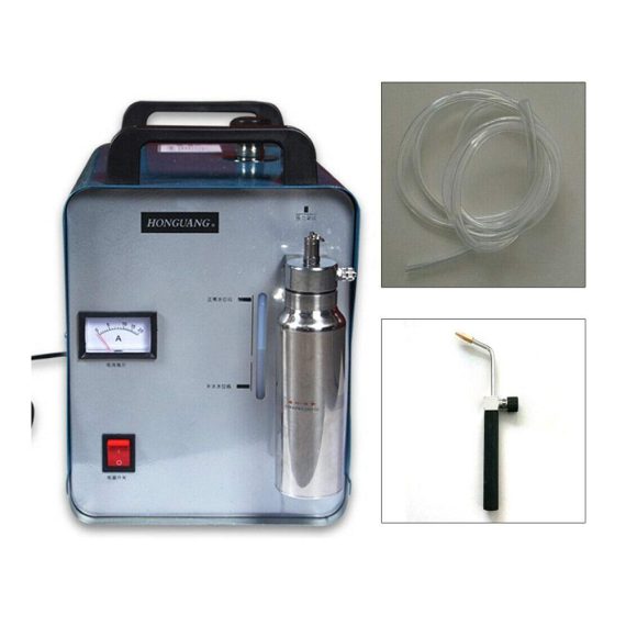 Hochleistungs-Lötbrenner mit 75L/H Sauerstoff-Wasserstoff HHO Gasgenerator – Präzise Poliermaschine mit 2800℃ Flamme für Acrylpolitur und Metallbearbeitung