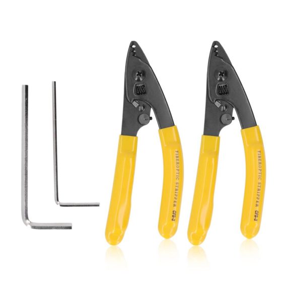 3-in-1 Abisolierzange Automatische Rückstellung Drahtschneider & Crimper - Perfekt für Glasfaser & Drahtabisolierung