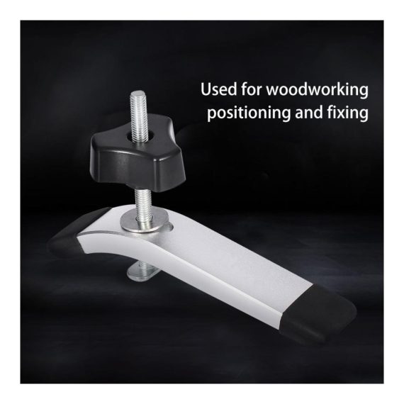 T-Nutenklemmen-Set für Holzbearbeitung - Holzzwingen T-Slot Clamp Kit mit Quick Acting Niederhalterklemmen inklusive T-Nutenschiene (Whole Clamps Set