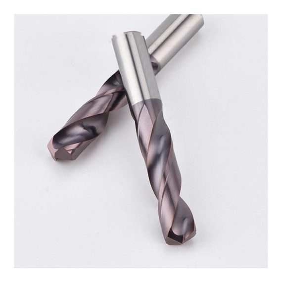 Hochpräzises Vollhartmetall-Bohrer-Set für Hartmetall-Edelstahl-Werkzeuge - 1 STÜCK 2 mm-22 mm x 100 mm OAL Spiralflöte-Spiralbohrer