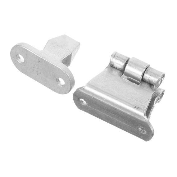 Edelstahl Türstopper Set - Magnetische Türschlösser mit Anhänger - 2 Stück Metall Türstopper inklusive Türkettenschloss für robusten Schutz