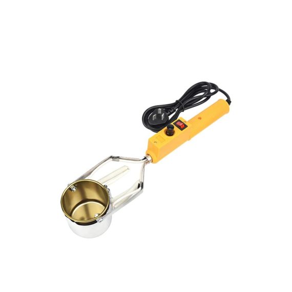 Lötmeister Titan-Schmelztiegelofen 150W/250W/300W – Bleifreies Löten 45/55/70mm Lötkolben 03/15/3kg Kapazität inklusive 450 Extra Lötpaste und Schaber