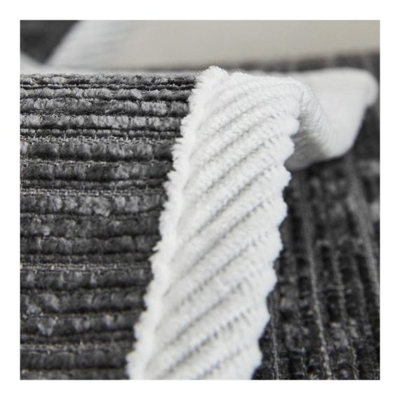 Fuzzy Chenille Couch Cover - Non-Slip Anti-Scratch and All-Season - Light Gray (70 * 210cm) - Perfect Handtuchständer for a Funny and Simple Home Décor Upgrade