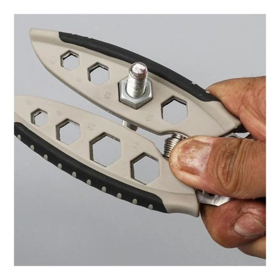 7 Inch Abisolierzangen Set (2 Stück) - Multipurpose Wire Stripper und Crimping Tool für Elektriker mit Hex Holes und Sicherheitsverriegelung