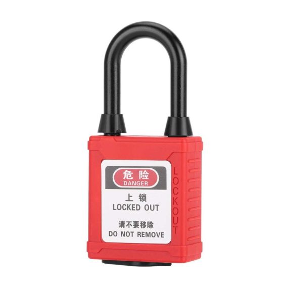 Sicherheitsvorhängeschloss mit Schlüssel – Staubdichtes Insolation Lock für Lockout-Tagout inklusive Beam Safety Lockout-Funktion