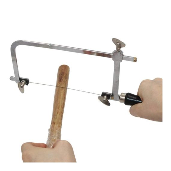 3-in-1 Juweliersägen-Set mit 144 Klingen und Pin Clamp für präzise Metallarbeiten - Profi Schmuckwerkzeuge