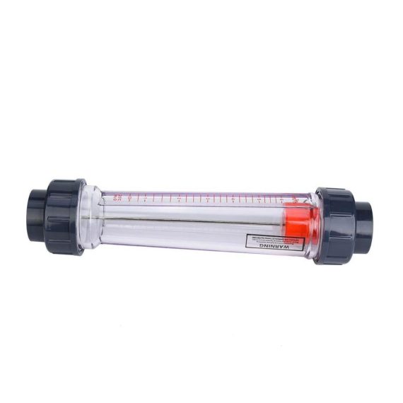 Durchflussmesser-Regler LZS-40 (D) für Schlauchwasserwaagen aus ABS-Kunststoffrohr - Genauigkeitsmessgerät für Sauerstoff Luft und Gas mit Messbereich von 06-6 m³/h