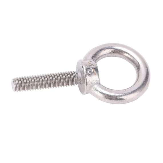 10 Stück Augenbolzen Ringschrauben aus 304 Edelstahl M6x25 Hebe-Rundring-Schraubverschluss für sichere Anschlüsse ideal für Strom und Stahl