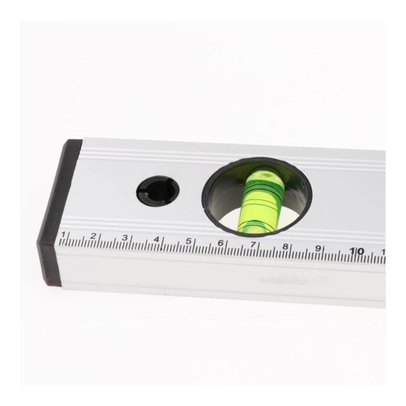 Aluminium Torpedo Wasserwaage 50 cm - Präzisionsmesswerkzeuge mit Dreifach-Lineal für genaue Messungen