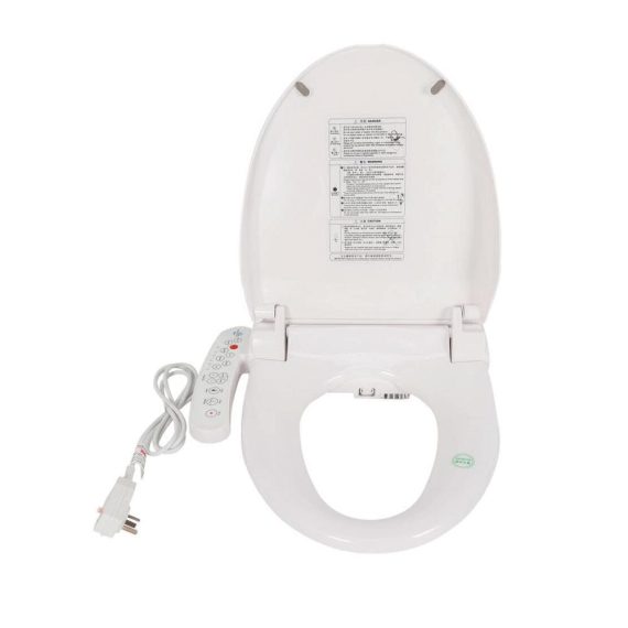 Elektrischer Smart WC-Sitz mit Beheizung Duschfunktion & automatischer Reinigung | Einstellbare Temperatur Massage & Intelligente Düsen-Deodorierung