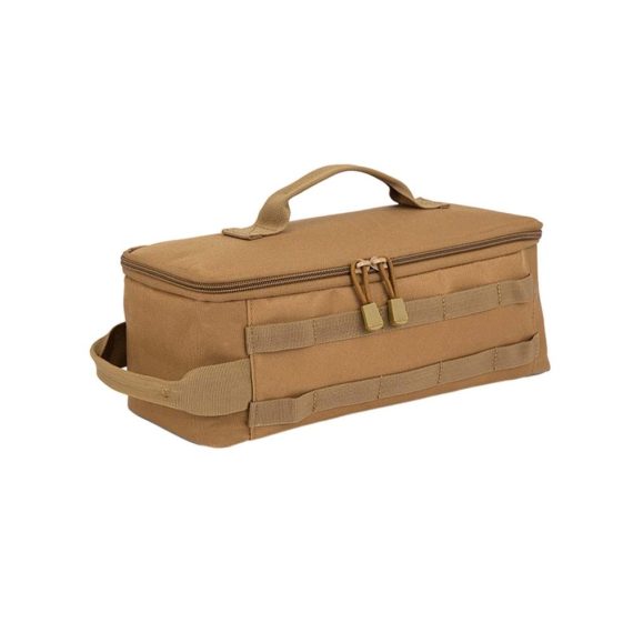Khaki Werkzeugtasche Organizer - Vielseitige Aufbewahrung für BBQ Camping & Haushalt