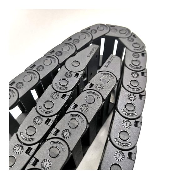 10x30mm Energiekette für CNC Router - Robuste Drahtträgerkette für Werkzeugmaschinen (1m) | Getriebescheibe Biegeradius R28