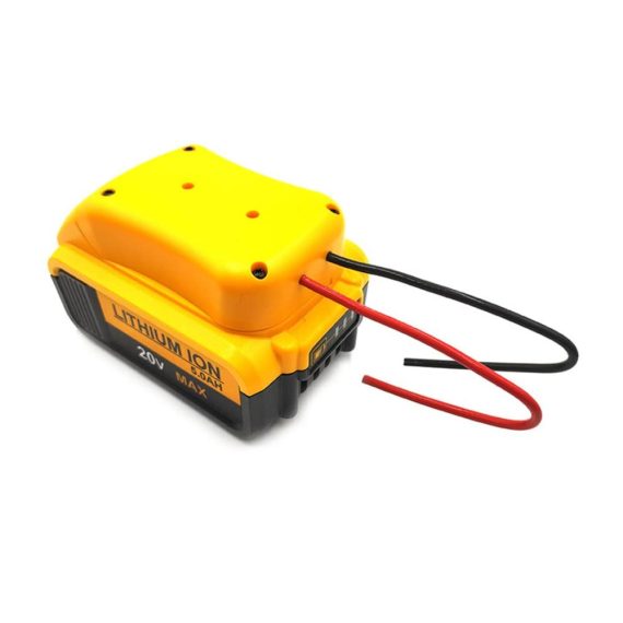 Namvo Power Wheels Batterieadapter für Werkzeugakkus – Kompatibel mit 20 V Max und 18 V Batterien 12 Gauge Robotik-Dock Stromanschluss
