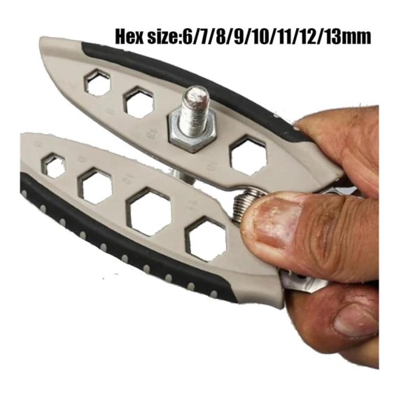 7-Inch Multifunctional Wire Stripper Tool with Cutter Crimper and Long Nose - 4-in-1 Stripping Cutting Crimping Splitting Wire Strippers for Precision Work