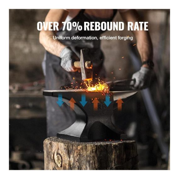 Hornamboss 30kg - Geschmiedeter Stahlamboss für Schmiede- und Metallarbeiten