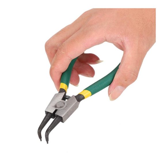 Sicherungsringzangen-Set 4-teiliges Mini-Innenaußen-Gerade-Gebogenes Werkzeug für Schmuckuhr-Reparatur