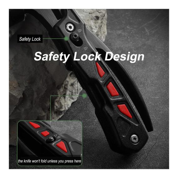 Multifunktionswerkzeug 12-in-1 Camping Multitool für Männer mit Hammer Zange Säge Schraubendreher Flaschenöffner - Ideales Geschenk für Väter Ehemänner - Upgrade für Camping Wandern DIY-Projekte