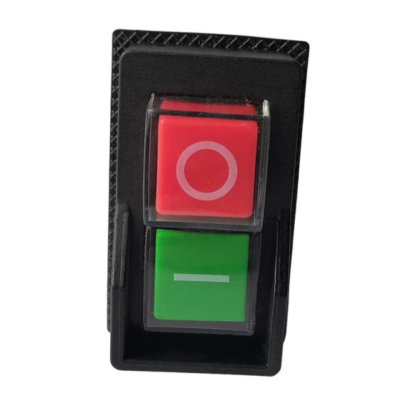 220V Elektromagnetischer Druckschalter KJD17 für den Garten - 4-poliger Druckknopfschalter mit Klemmen
