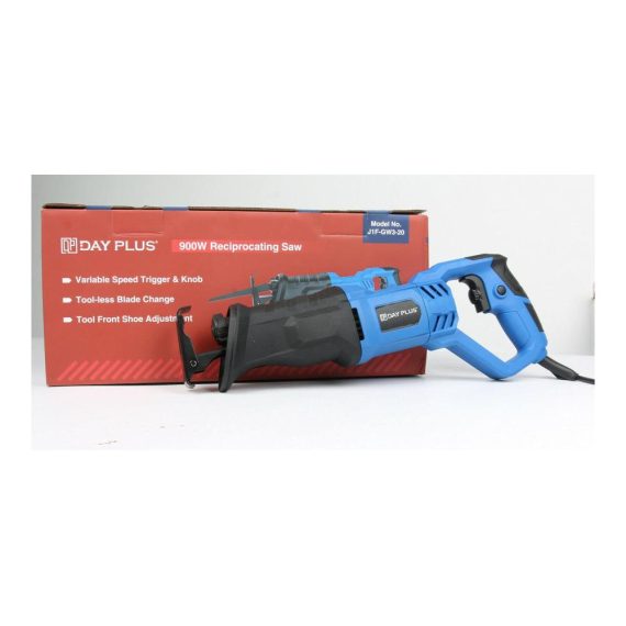 Elektro Säbelsäge 900W - Profi Tigersäge für Holz & Metall inkl. 5 Sägeblätter variable Geschwindigkeit 2800RPM