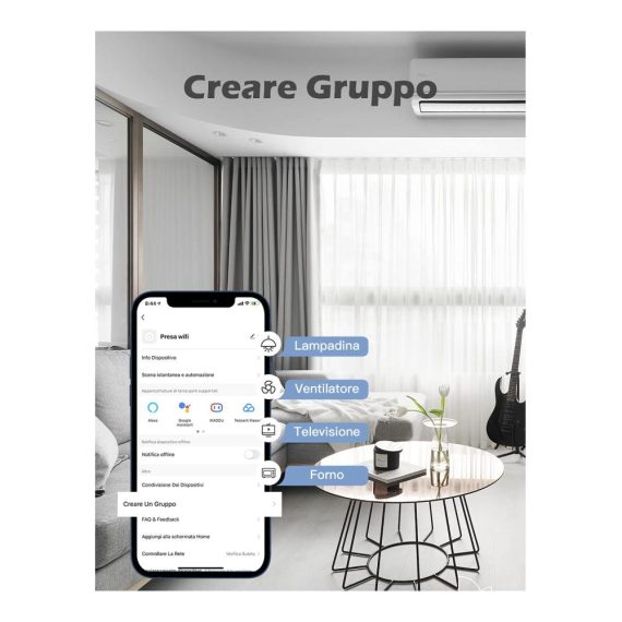 1er Pack Smart & Ferngesteuerte Stecker Intelligenter Smart Plug für einfache IT-Steuerung
