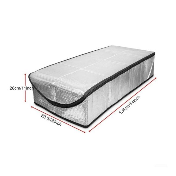 Dachboden Isolierungs-Set | Fensterdichtungsskits | Dachbodentür Isolierung | Feuerfest | Dachzelt Zubehör | Leiter Abdeckung | Isolierabdeckung für Dachbodentreppen | Effektive Wärmedämmung | 635 x 1372 x 279 cm