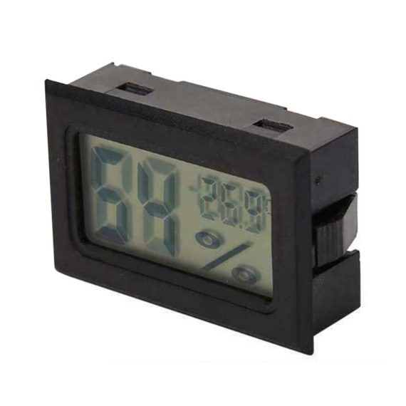 LCD-Digital Mini Thermometer - 3er Set Feuchtigkeitsmessgeräte für Pflanzenanbau und Geflügelschlüpfen