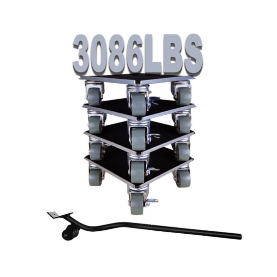 Möbelgleiter Set - Professionelle Hartholzbodenmöbel-Schieber & Heber | Möbelroller für einfaches Umziehen | Möbeltransportroller für schwere Lasten bis 1400lb | Lifter Furniture Sliders Kit