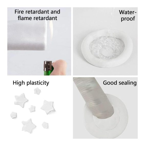 Wasserdichtes Reparaturset Libertyzeay - Premium Dichtungsmasse für dauerhafte Wasserabdichtung und schnelle Ausbesserungen (5 Stück