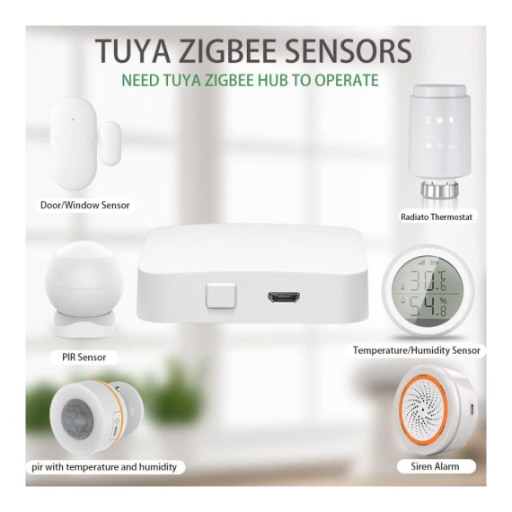 Programmierbarer Smart Radiator Thermostat mit Alexa Voice Control - ZigBee Actuator Temperaturregelung