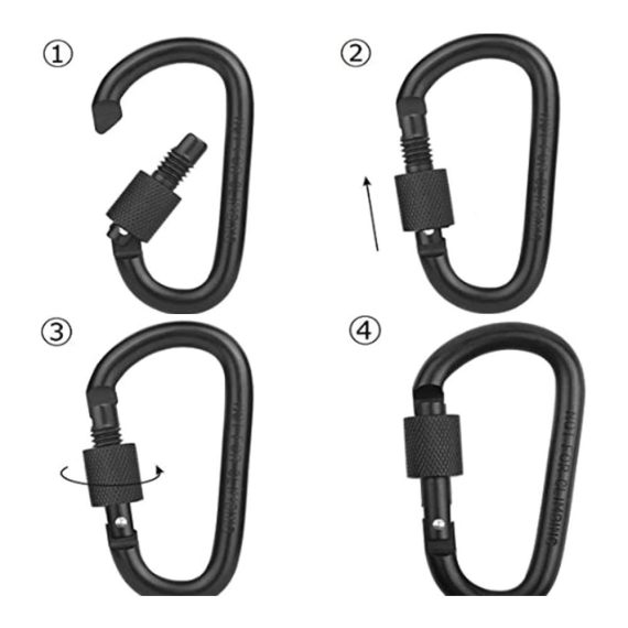 Hexagonal Screwdriver Set with Portable Bit Holder Keychain and Extension Bar - 12pcs Lightweight Drill Screw Adapter Kit for Hiking and Outdoor Activities