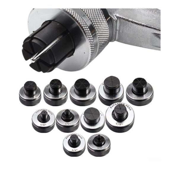 Rohrschneider und Expander-Kopf für CT-100/CT-300 Rohr-Expander | 1 x 16 mm Robust und Vielseitig | Durchmesser 10–42 mm | Professioneller Rohrabschneider
