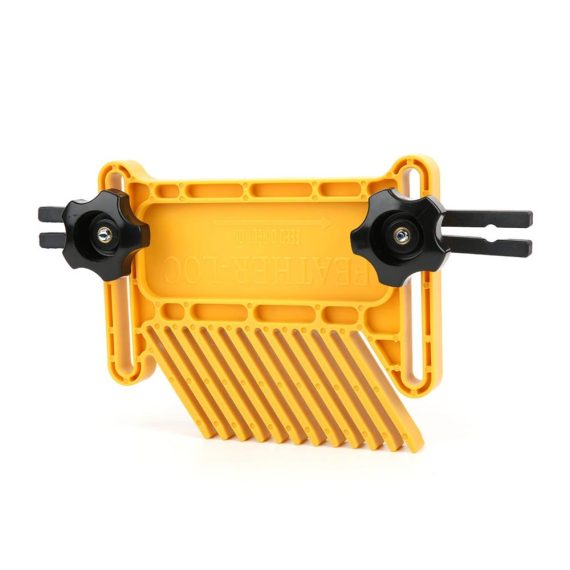 Bandsägen-Zubehör 2-teiliges Federbrett-Set für Holzbearbeitung Frästische Sägen – Vielseitiges Design Tischlerhilfe & Handwerkzeug-Kit in Gelb