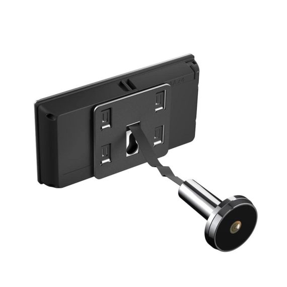 Digitaler Türspion mit 35 Zoll LCD 120 Grad Weitwinkel WLAN-Funktion Foto- und Videomonitoring - Elektronische Türkamera für maximale Sicherheit