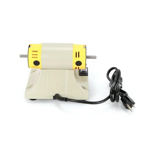 Elektrische Poliermaschine 320W - Hochleistungs Mini Doppelschleifer mit Doppelkopf einstellbare Geschwindigkeit 800-10000 U/min Elektrische Schleifmaschine und Bench Grinder für präzises Polieren