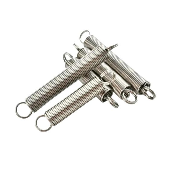 Edelstahl Zugfedern Set – 5 Stück Drahtdurchmesser 12 mm mit geschlossenem Ring ideal als Ersatzfedern. Zylindrische spiralförmige Rückzugsfedern Außendurchmesser 8 mm Länge 30–60 mm – Hochwertige Federstifte für vielfältige Anwendungen