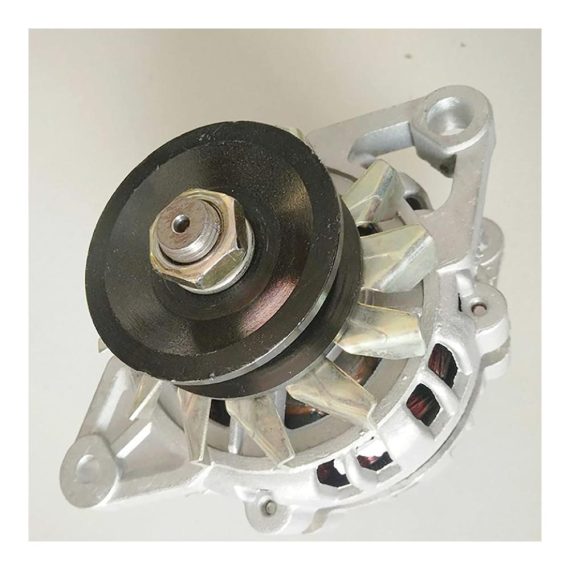 Kniehebelspanner SINGID - Kraftvoller 220V Haushalts-Riemenscheiben-Generator mit Permanentmagnet und 1500W Konstanter Spannung - Reine Kupferwicklung für Effizienz und Langlebigkeit