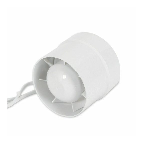 Badlüfter Wand- und Deckenlüfter 100mm - Effizienter Rohrlüfter für Bad und WC mit 12W Leistung - Ventilator mit Rohrdruckventilator und Radiallüfter - Einbaulüfter für optimale Belüftung