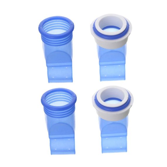 20er Pack Silikonsieb-Ersatzfilter für Spülbecken-Unterbau – Deo-versiegelter Bodenablauf mit Entwässerungs-Rückflussverhinderer und Silikon-Dichtungskern